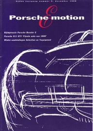 Porsche Emotion, A4-size, 20 pages, year 5, issue 4, 1999, Dutch language