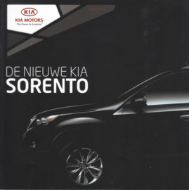 Sorento intro brochure, 4 pages, 2010, Dutch language