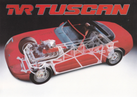 Tuscan Convertible leaflet, 2 pages, English language, about 1988