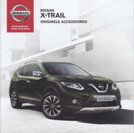 X-Trail accessories brochure, 20 pages, 07/2014, Dutch language
