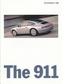 911 (993) brochure, 16 pages, 10/95, English (USA)