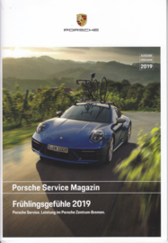 911 Service Magazin - Spring brochure, 32 pages, 01/2019, German language