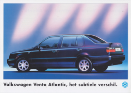 Vento Atlantic leaflet, 2 pages,  A4-size, Dutch language, about 1996