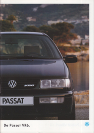 Passat VR6 brochure, 36 pages,  A4-size, Dutch language, 8/1994