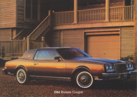 Riviera Coupe, US postcard, larger size, 1984