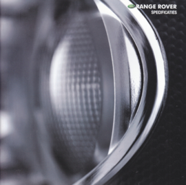 Range Rover brochure, 44 + 52 square pages, 2002, Dutch language