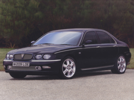 Rover 75 Design style exterior, press photo, Germany, 3/2000, # P0002672