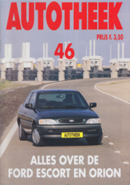 issue # 46, Ford Escort & Orion, 32 pages, 11/1992, Dutch language