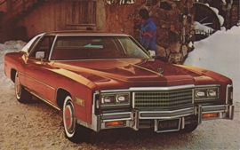 Eldorado Coupe, US postcard, standard size, 1978