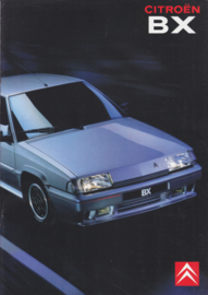 BX brochure, 12 pages, 1991, French language