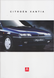 Xantia brochure, 40 pages, 08/1995, Dutch language