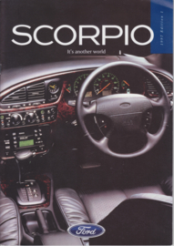 Scorpio brochure, 28 pages, 9/1996, English language, UK