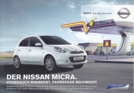 Micra DIG-S postcard,  DIN A6-size, about 2014, German language