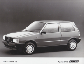 Fiat Uno Turbo i.e., press photo, Italy, 4/1985