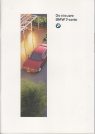 7-Series Sedans brochure, 60 pages, A4-size, 1/1994, Dutch language