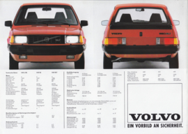340 models & 360 GLT Hatchback brochure, 6 pages, c1985,  German language