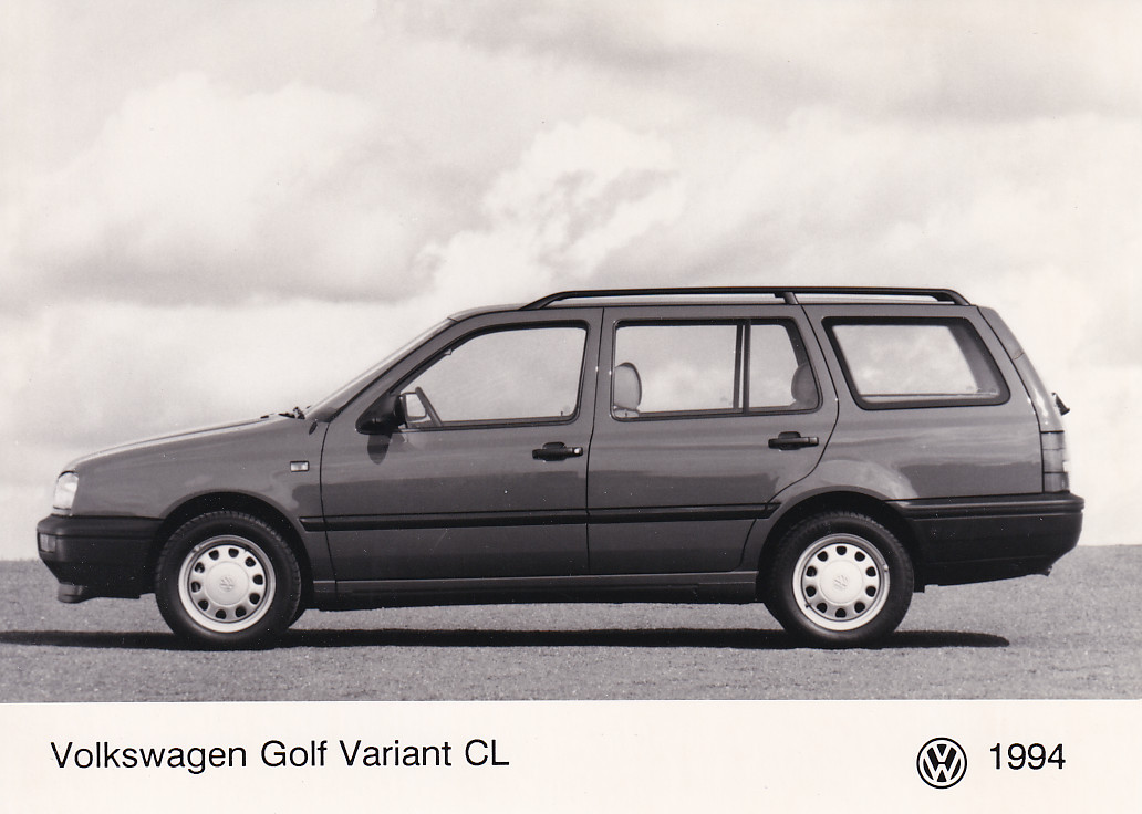 Volkswagen Golf Variant CL - factory photo - Dutch - 1994