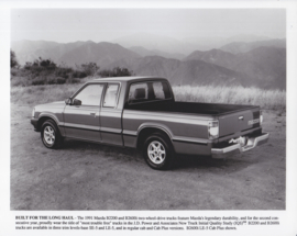 B2600i LE-5 Cab Plus pick-up, press photo, USA, 1991