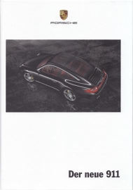 911 Carrera brochure, 182 pages, 04/2008, hard covers, German