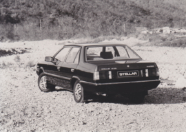 Hyundai Stellar 4-Door GSL Sedan, press photo, Belgium, 1984
