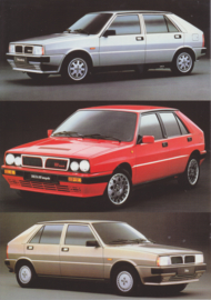 Delta brochure with Integrale, A4-size, 18 pages, 1/1988, German language