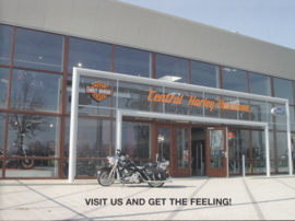 Harley-Davidson Central dealer brochure, 4 pages, A4-size, about 2008, Dutch language