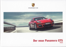 Panamera GTS brochure, 52 pages, 08/2011, hard covers, German