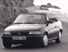 Opel Astra Cabrio 2.0i,  press photo, Germany, 9/1993
