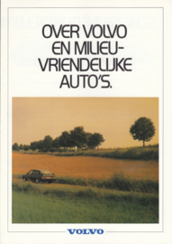 Program 'clean engines in all models' folder, 4 pages, Dutch language, 9/1987