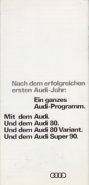 80/80 Variant/Super 90 folder, 12 pages, 1/1967, German language