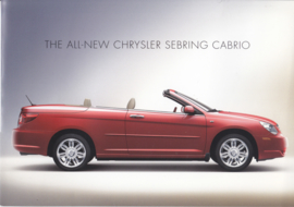 Sebring Convertible CC  brochure, 8 pages, Europe,  2007, 3 languages