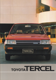 Tercel brochure, 40 pages, 10/1982, Dutch language