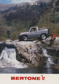 Bertone Freeclimber 4x4, press photo, Italy, 1990