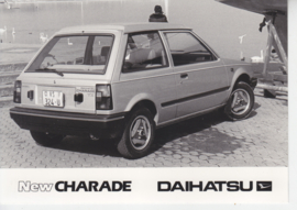 Daihatsu Charade 3-door, press photo, Belgium, 1/1984