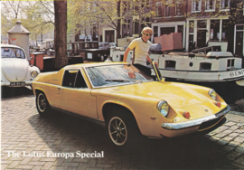 Europa Special brochure, 8 pages, factory-issued, c1974, English language