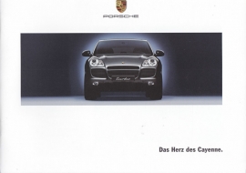 Cayenne introduction brochure, 24 pages, 04/2002, German