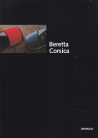 Corsica & Beretta 1995, 20 page folder, Dutch language