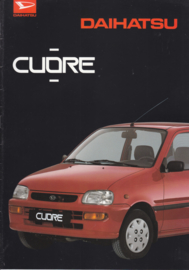 Cuore brochure, 16 pages, about 1995, A4-size, Dutch language