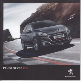 208 GTI brochure, 28 pages, Dutch language, 06/2015