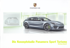 Panamera Sport Turismo concept study brochure, 20 pages, 09/12, German language