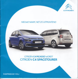 C4 Spacetourer brochure, 40 pages, 04/2018, Dutch language