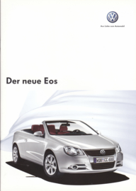 EOS Coupe/Cabriolet brochure, A4-size, 20 pages, German language, 09/2005