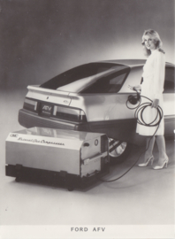Ford  APV concept car, press photo, Dutch, 1983
