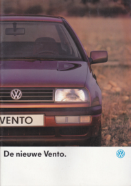 Vento brochure, 36 pages,  A4-size, Dutch language, 01/1992 (+ specs. folder)