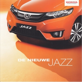 Jazz new model, 8 page brochure, 21 x 21 cm, Dutch, 2015