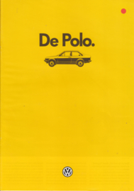 Polo Classic 2-door brochure, A4-size, 20 pages, 01/1985, Dutch language