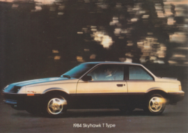 Skyhawk T Type, US postcard, larger size, 1984