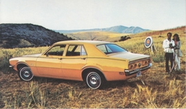 Comet 4-Door Sedan, US postcard, standard size, 1972