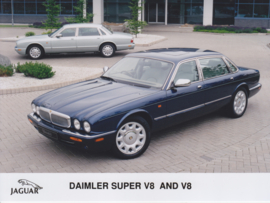 Daimler Super V8 & V8 Saloon, press photo, UK, 1997