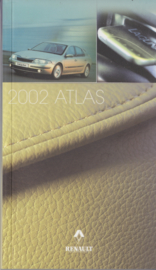 Renault Atlas facts & figures booklet, 72 pages, A6-size, 2002, English language